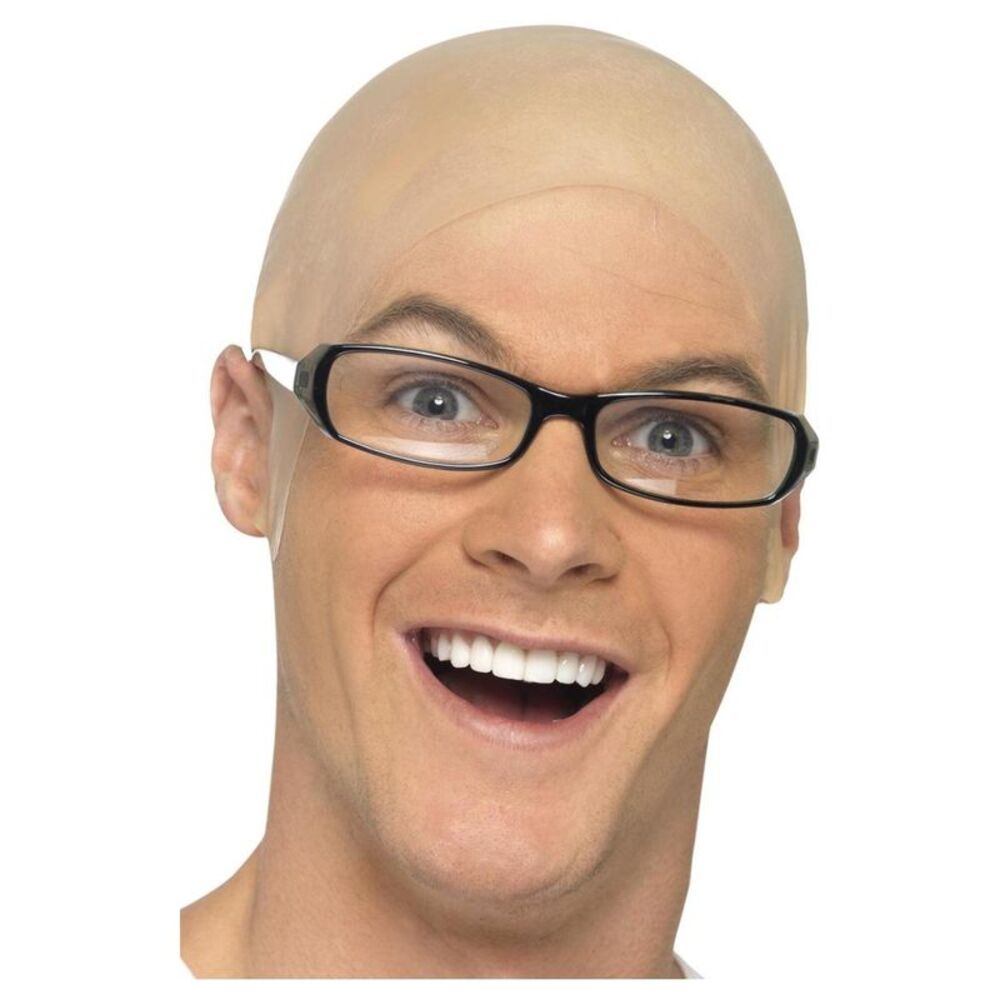 Smiffys Costume Bald Cap / Natural